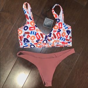 Zaful Multicolor Bikini